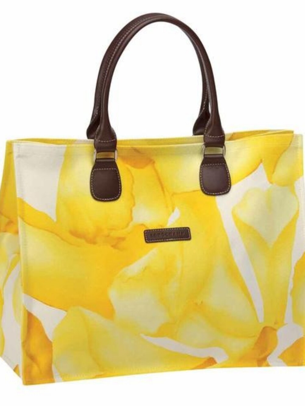 Small Longchamp Tote limited Ediruon Canvas Tote Bag